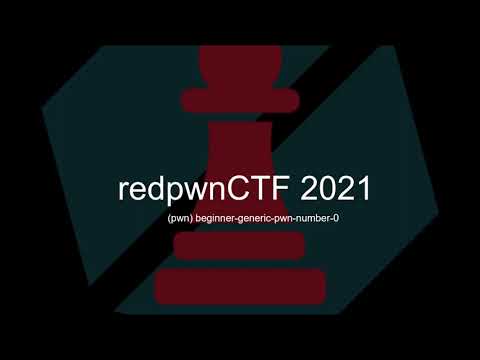 Buffer Overflow with gets() || redpwnCTF 2021 (pwn/beginner-generic-pwn-number-0)
