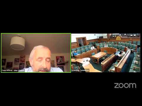 Licensing Committee, Thursday 9th September 2021