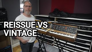 Video thumbnail for Minimoog Model D - Reissue vs Vintage! by Andy Whitmore