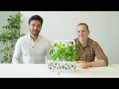 Išmanus namų sodas Click &amp; Grow SG9 Baltas video