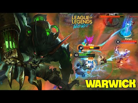 Wild Rift WARWICK Montage - Best WARWICK Plays | LoL Wild Rift Montage