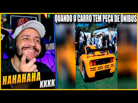 RS REAGE AVALIAÇÃO DA ZUEIRA #17 - MCLAREN F1 (ZUEIRA INSANA)