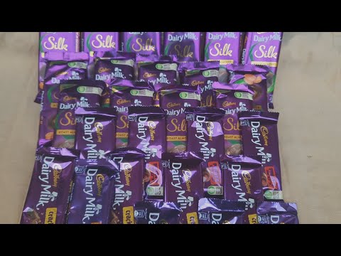 Cadbury dairy milk silk chocolate / dairy milk roast almond/ dairy milk fruits and nuts /dairy milk