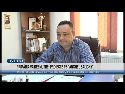 PRIMARIA VAIDEENI, TREI PROIECTE PE ''ANGHEL SALIGNY''
