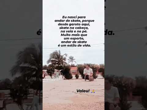 Eu nasci no skate Tibau, Rio Grande do Norte