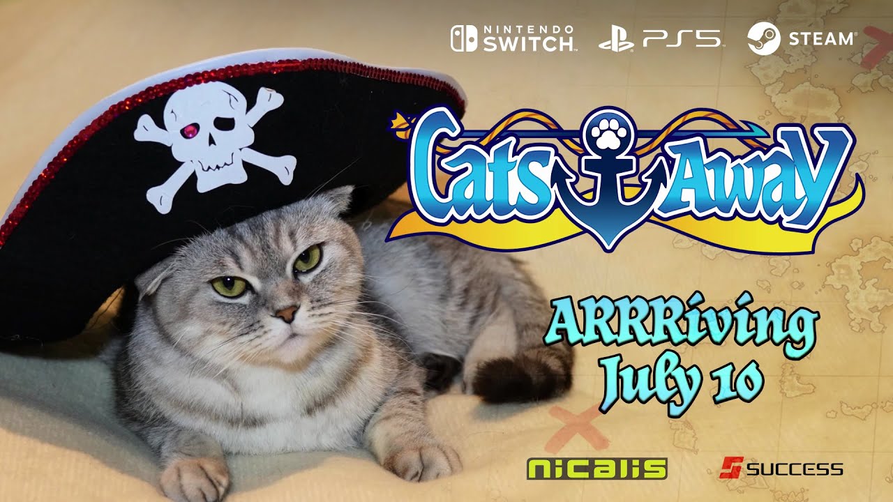 Cats Away Announcement Trailer - ARRRiving July 10!