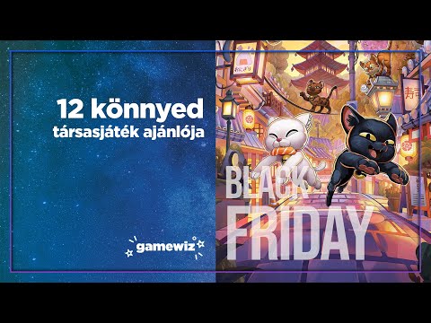 12 Könnyed társasjáték ajánlója | Black Friday a Gamewizen - Gamewiz