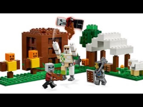 Конструктор KSZ My World «Аванпост разбойников» 1009 (Minecraft 21159) 303 детали