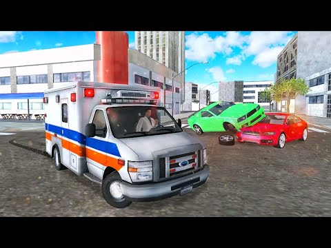 Crazy Ambulance Rescue Service In The Emergency Game 3D - New Ambulance Driving GamePlay 2021