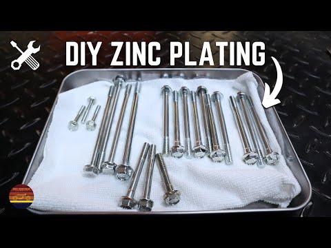 Setting Up Our DIY Zinc Plating Station! This Is A Game Changer!