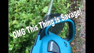 Makita LXT Hedge Trimmer Review DUH523 18V Cordless