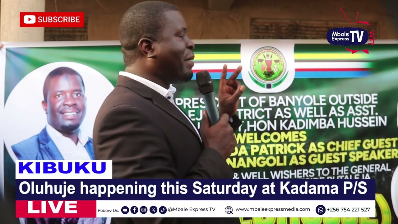 Oluhuje Happening this Saturday at Kadama Primary School 