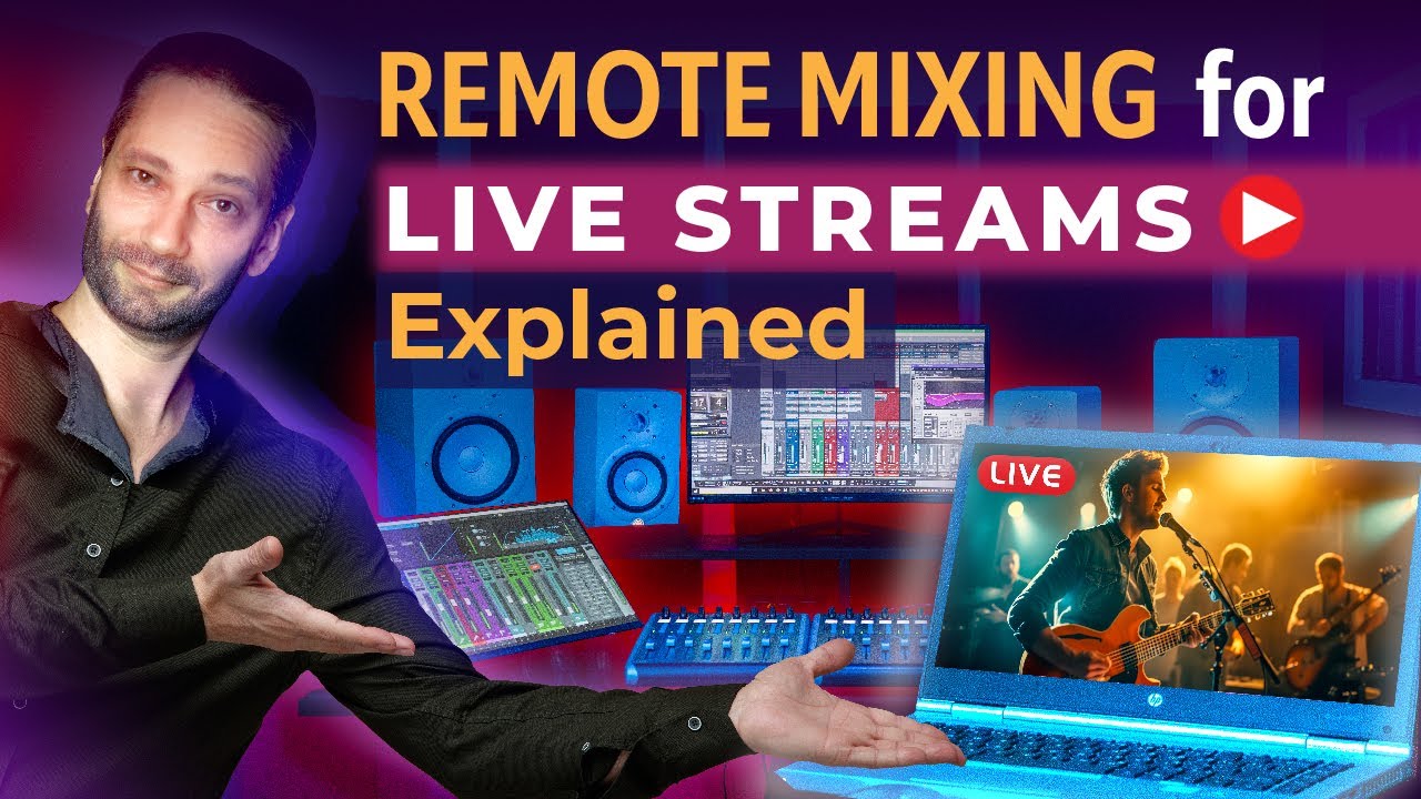 Promotional video thumbnail 2 for Studio Sound for Your Band's LiveStreams