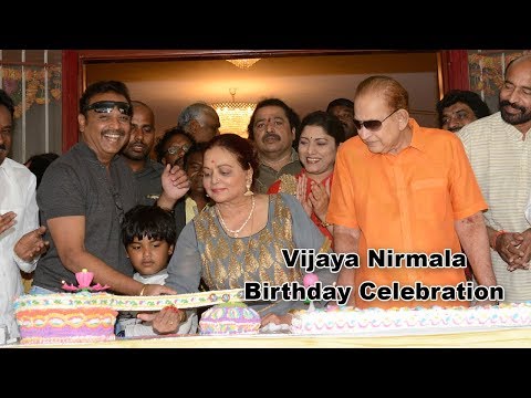 Vijaya Nirmala Birthday Celebration and Pressmeet