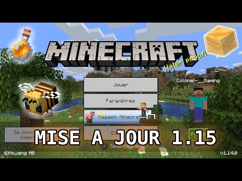 Colonel Gaming -  MINECRAFT UPDATE 1.15 ON PS4 |  PRESENTATION OF NEW FEATURES
