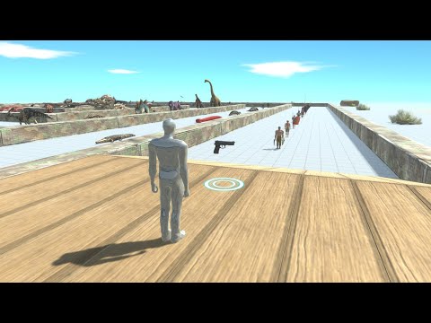 FPS Death Run with All Weapons - Animal Revolt Battle Simulator