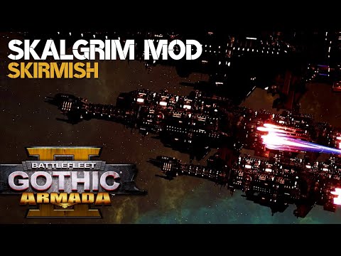TITANS - 8x Mars Class Carrier | Skalgrim Mod Skirmish | Battlefleet Gothic: Armada 2