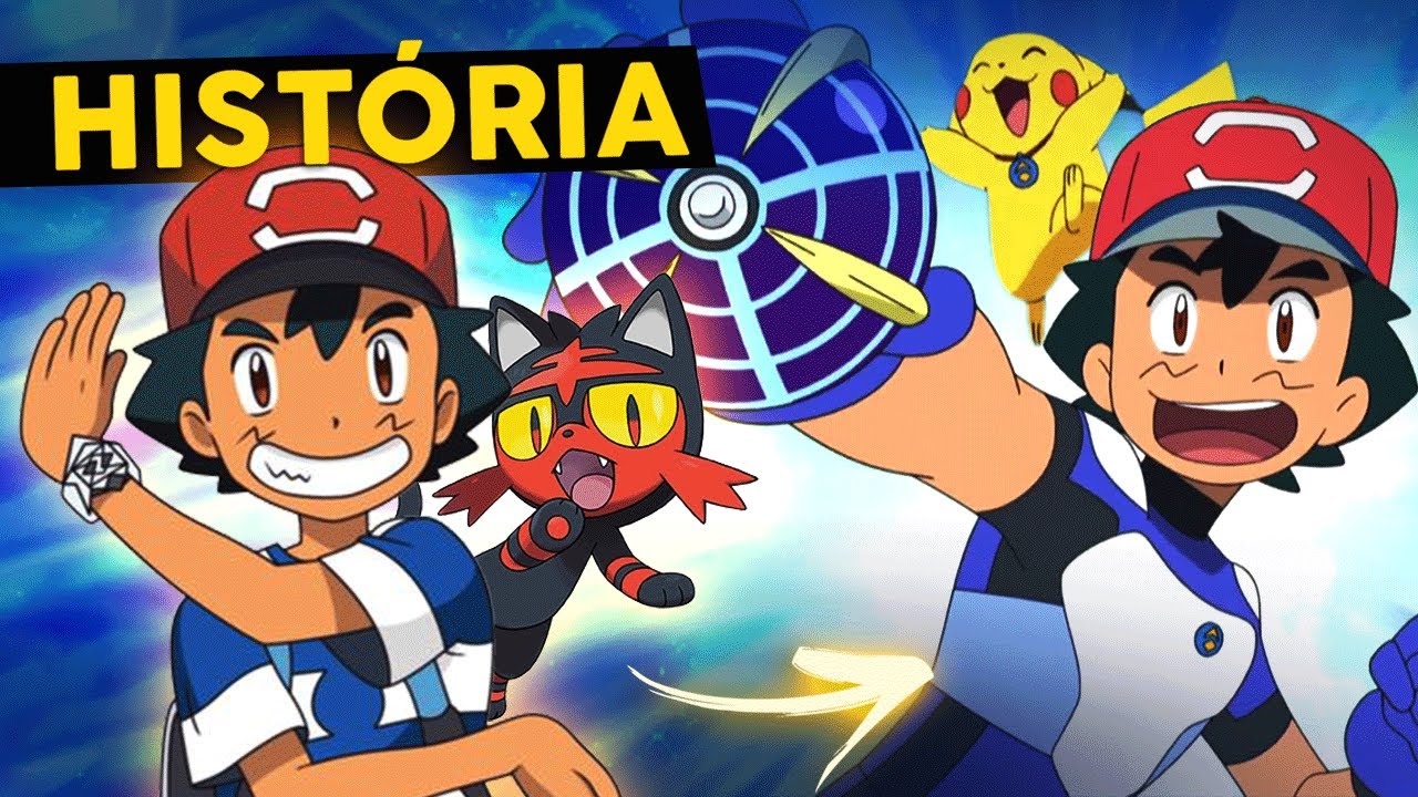 História COMPLETA || Pokemon Sol e Lua (Região de Alola) Sun and Moon