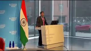 #KTR SPEECH IN COLUMBIA BUSINESS SCHOOL USA @LocalTv587