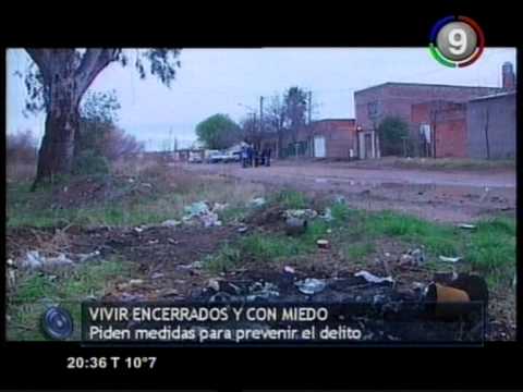 Canal 9 Bahía Blanca - Inseguridad en el barrio Latino