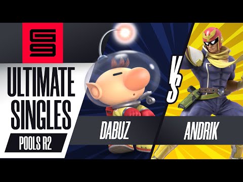Dabuz (Olimar, Rosalina) vs Andrik (Cpt Falcon) - Ultimate Singles Pools Winners SF  - Genesis 9