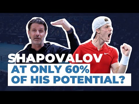Patrick Mouratoglou's Opinion on Denis Shapovalov "He's at 60-70% of his potential"