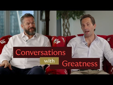Andy Farrell and Sir Ben Ainslie on handling pressure