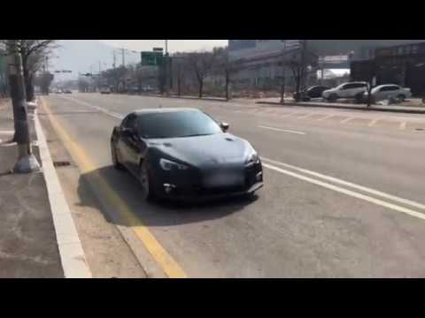 Subaru BRZ Greddy turbo 2.75" exhaust sound