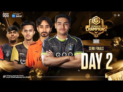 Clash of Champions S2: SemiFinals Day 2 – Pressure Builds, Legends Rise! Ft #Forever#Soul#GodLike#OG