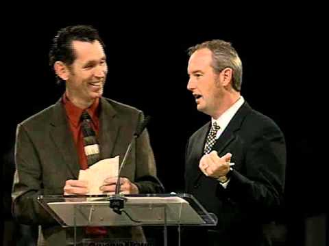 Ernie Haase helps Tim Surrett and Lovelace with their ties.