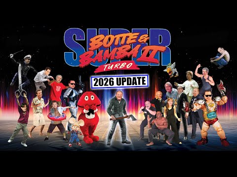 SUPER BOTTE&BAMBA II TURBO - REDUX EDITION 2026 NEW GAMEPLAY - DOWNLOAD NOW! ☁️☁️☁️👃