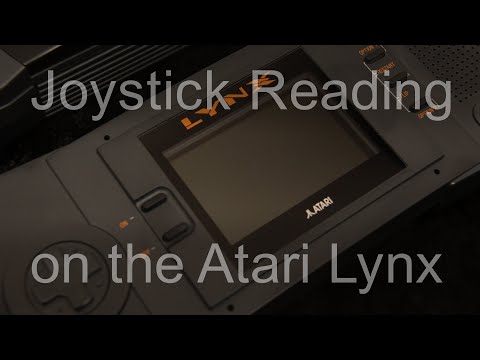Joystick Reading on the Atari Lynx - Learn 6502 Assembly Lesson P13