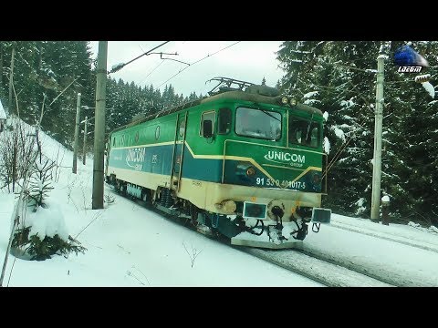 LE5100 40-1017-5 RO-UTZ in Zapada/Snow la Tunelul Mic/at the Small Tunnel, Predeal - 02 March 2018