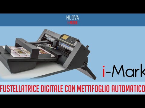 fustella digitale i-Mark con mettifoglio automatico