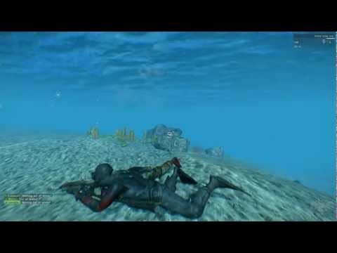 [Arma 3 alpha] custom Diving mission with LOTS of enemies