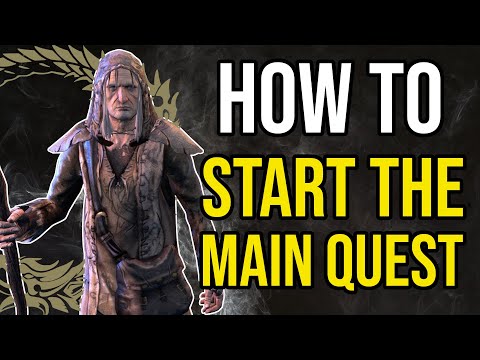 Starting the MAIN STORY QUEST in ESO [Elder Scrolls Online Guide]