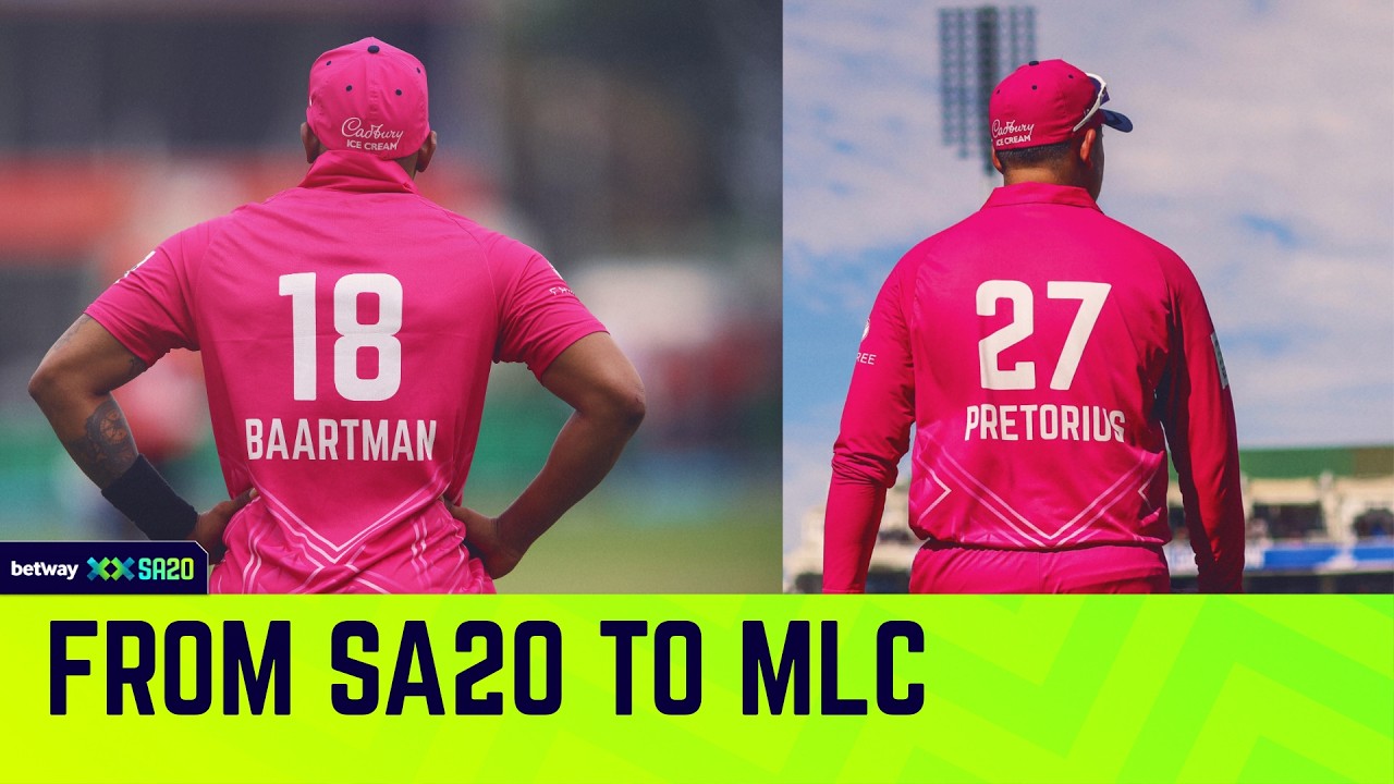 Pretorius, Baartman carry Betway SA20 form to MLC
