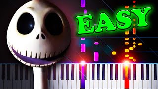 This Is Halloween - EASY Piano Tutorial