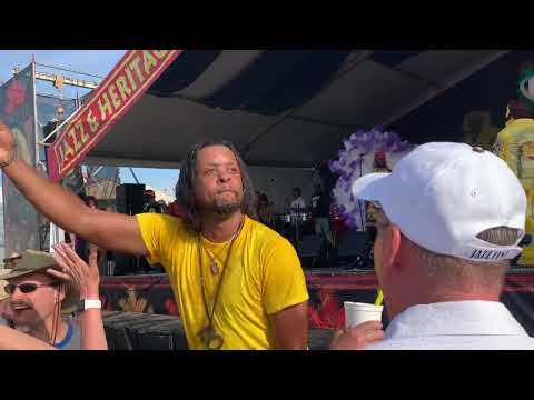 Big Chief Bo Dollis Jr & the Wild Magnolias & Friends “Li’l Liza Jane” Live at Jazz Fest