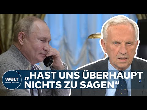 KRIEG IN DER UKRAINE: Ex-General Wittmann kritisiert Scholz und Macron für Telefonat mit Putin