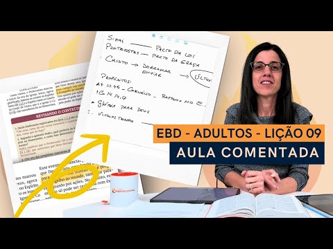 EBD Lição 9 VONTADE - O QUE MOVE O SER HUMANO – 30 de Novembro de 2025 COMENTADA