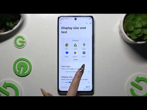 How to Change Font Size on MOTOROLA Moto G75 5G