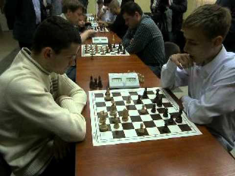 chess blitz grandmaster Kravtsiv vs grandmaster Zherebukh