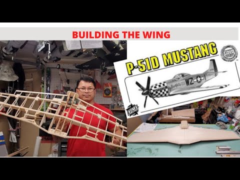 Top Flite P51D Mustang Build Series Building the Wing Part 1