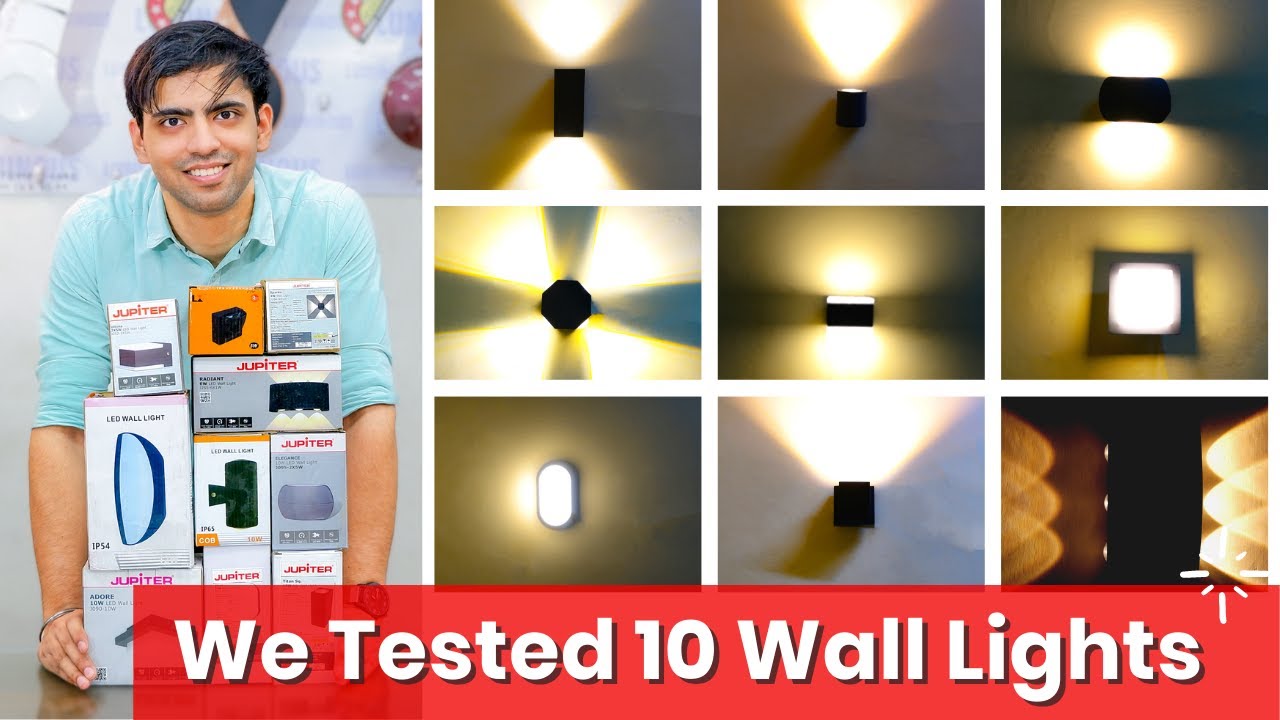 10 Best LED Wall Lights | Up & Down For Outdoor, Balcony, Stairs, Bedside [Wall Lights Review 2021]