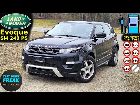 2012 Range Rover Evoque Si4 240 PS 🚗 Test Drive | Fuel Consumption & Performance Review