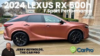2024 Lexus RX500h F Sport Performance Review and Test Drive