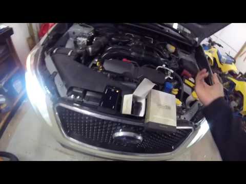 Comparing Stock halogen headlights with the Morimoto 2stroke LED kit on Subaru XV Crosstrek