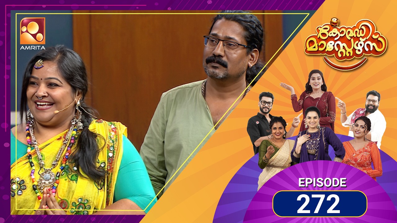 272 Episodes of Laughter! 😂 Comedy Masters Keeps the Fun Rolling | Comedy Masters | Amrita TV