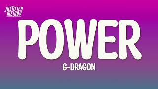 Download lagu G-DRAGON  - POWER (Lyrics) mp3